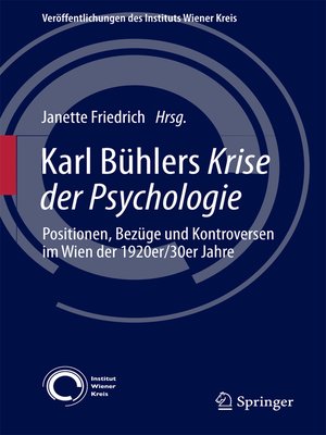 cover image of Karl Bühlers Krise der Psychologie